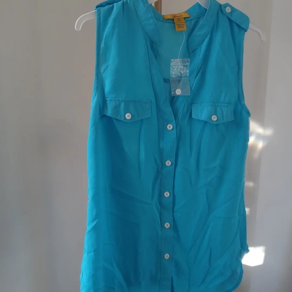 Finesse Tops - Blue Women's Blouse Top